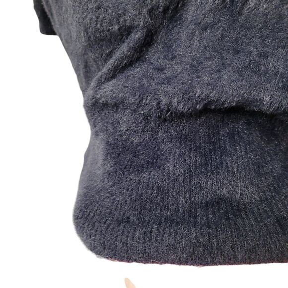 2/$20 Ardene Dark Grey Furry Top Size: XL - Picture 4 of 8